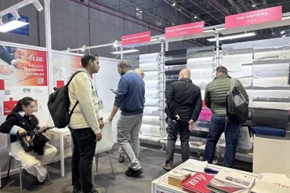 Jiaxing Ruibai Textile Interlining Co., Ltd. neemt deel aan de Intertextile China International Textile Fabrics and Accessories Fair